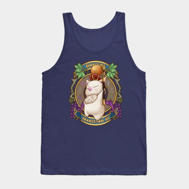 Good King Moogle Mog XII Tank Top by Sarya